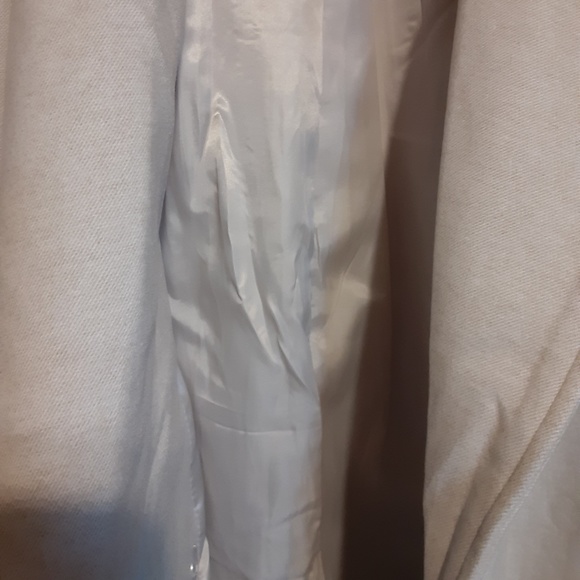 Double Breasted Lined Pea Coat - Picture 3 of 5